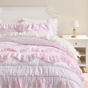 LoveShackFancy x Pottery Barn Full / Queen Summer Dream Tie Dye Quilt NWT